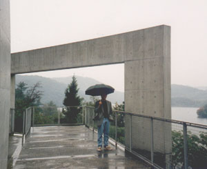 yeah, that's me at Tadao Ando's Himeji Children's Museum