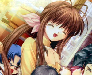 Sanae-san! Even the mothers look good in Key games :)
