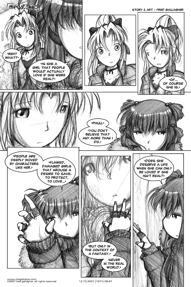 MegaTokyo - [1071] a girl that people would actually love